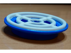 minimalista Sabonete suporte 3d print model - Mito3D