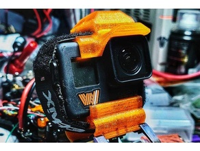 Go Pro griffe GPS armattan coq fpv caméra monter 3d print model - Mito3D