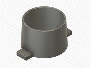 ht50 dn50 tubo suporte 3d print model - Mito3D