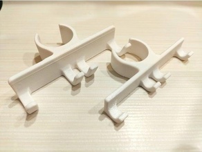 ar doble maquinilla afeitar soporte 3d print model - Mito3D