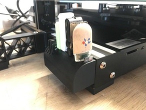 cr6 USB titulaire soutien 3d print model - Mito3D