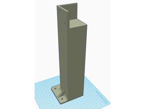 ikea lack 24cm leg extension 3d print model - Mito3D
