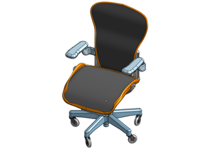 aria sedia sedie 3d print model - Mito3D