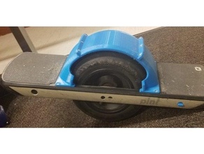 onewheel pint fender easy print 3 parts 3d print model - Mito3D