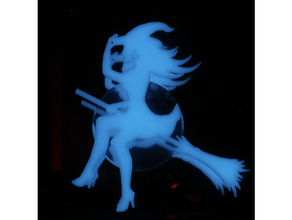 sorci phosphorescente phosphorescent witch 3d print model - Mito3D