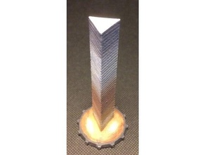 Utah monolithe extraterrestre ancien art Noël conception Projet design DIY filament cadeau vol jaf3d justeaddfilament trousse mystère pcb projet sculpture 3d print model - Mito3D