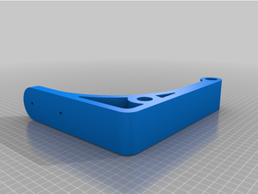 spoolholder wallmount 3d print model - Mito3D