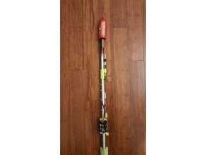fuegos artificiales cohete lanzacohetes año 3d print model - Mito3D
