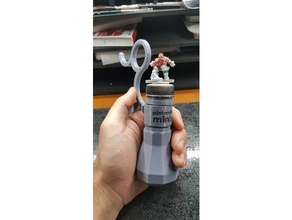 Miniatur Halter Unterstützung Griff Malerei Farbe 3d print model - Mito3D
