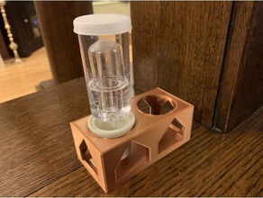 airlock stand beer brewing fermentation fermenter homebrewing wine 3d print model - Mito3D