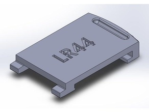 lr44 battery cover planer digital readout 3d print model - Mito3D