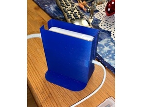 macbook power supply holder 3d print model - Mito3D