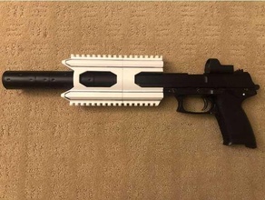 custom ssx23 carbine airsoft novritsch 3d print model - Mito3D