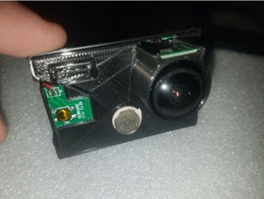 sj4000 nudo azione telecamera gopro dave fpv davecfpv esploratore lr falso flywoo raggio micro gamma 3d print model - Mito3D