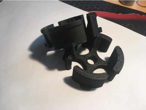 filamento rodar soporte 8mm varilla 3d print model - Mito3D