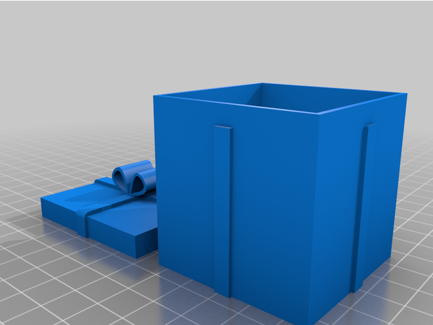 pacchetto regalo Natale 3D print model - Mito3D
