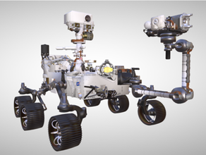 nasa azim gezici İnternet sitesi 2020 Mars Uzay thesam 3d print model - Mito3D