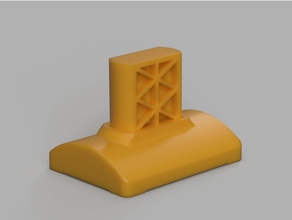 brio pillar 180 degree slope train track pillars toy 3d print model - Mito3D