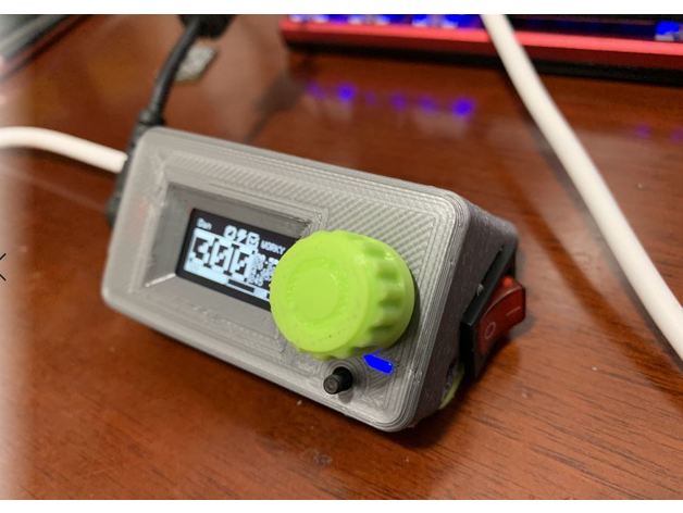 soldering station t12 iron mini case oled 3D print model - Mito3D