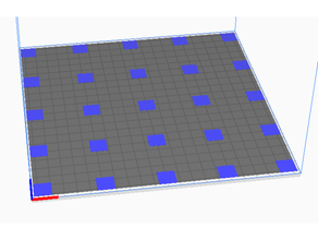 marlin malha cama anycubic i3 mega nivelamento 3d print model - Mito3D
