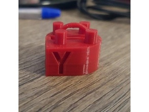 yact Kalibrierung Gürtel Spannung Extrusion zappeln Messungen Moiree Bespannung Prüfung Spielzeug xyz 3d print model - Mito3D