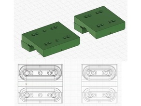 3dp linear Lager Umlauf DIY Schiene 6mm bb 3d print model - Mito3D