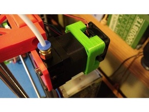 Snapon nema17 40mm Ventilator montieren 3d print model - Mito3D