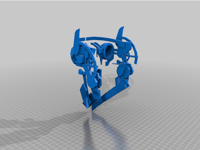parts separated 3d print model - Mito3D