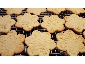 f2020 biscotto taglierina francobollo attrezzo Natale ornamento cookiecutter frese covid 19 covid19 geek 3d print model - Mito3D
