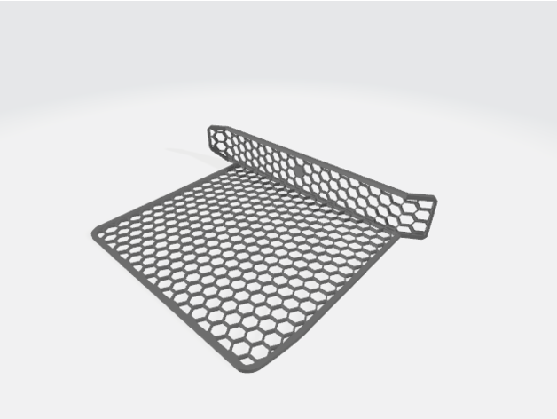 can am örümcek f3 ızgara sayfaları 3D print model - Mito3D