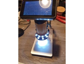 microscope LED bague andonstar adsm201 3d print model - Mito3D