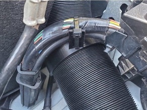 2011-2016 scion tc k&n apollo cold air intake flexible hose guide wiring harness 3d print model - Mito3D