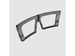 fresno framefront part1 livre 3d impressão modelo 3dprint 3dprinting acessórios óculos Óculos molduras lentes oculos sol escuros 3d print model - Mito3D