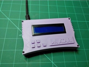 sio2sd v20 - fits board rev3 atari case 3d print model - Mito3D