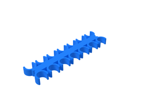 continuo flusso reazione tubo ciclo clip chimica 3d print model - Mito3D