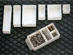 surtido caja embutido 3d print model - Mito3D