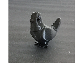 Pigeon oiseau 3d print model - Mito3D