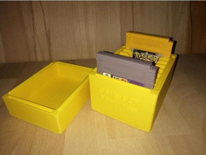 gameboybox cartuccia Astuccio guaina game Boy colore 3d print model - Mito3D