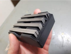 3in parallelo Astuccio guaina scatola macchinista morsa box auto negozio passatempo macchina paralleli 3d print model - Mito3D