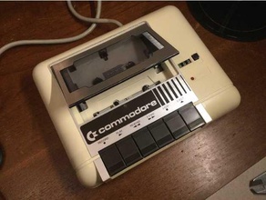 kapak örtmek kılıf Commodore c64 veri kümesi c2n c64c kaset bant 64 vic 20 3d print model - Mito3D