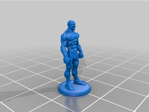 erkek şekil vermek blender heykel 3d print model - Mito3D