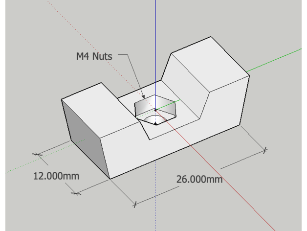 thumbscrews 4 mm 3D print model - Mito3D