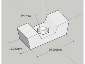 thumbscrews 4 mm 3d print model - Mito3D