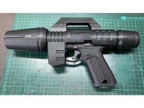 aap01 rgm 79 Strahl sprühen Gewehr Airsoft 3d print model - Mito3D