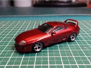 toyota supra jza80 miniature car 3d print model - Mito3D