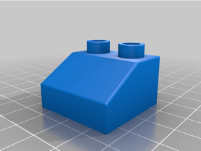 duplo compatible ladrillos optimizado pla 3d print model - Mito3D