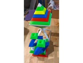 wedgit 45 grado edificio blocchi semplice 3d print model - Mito3D