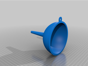 funil funis líquidos porta filtro pequeno 3d print model - Mito3D