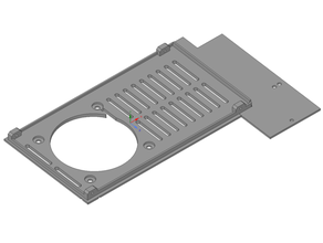 Ender 3 v2 psu Startseite Mantel 80mm Ventilator 3d print model - Mito3D