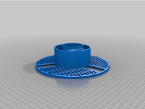 masterpool remixé conception filament filamentspool rayon miel bobine 3d print model - Mito3D